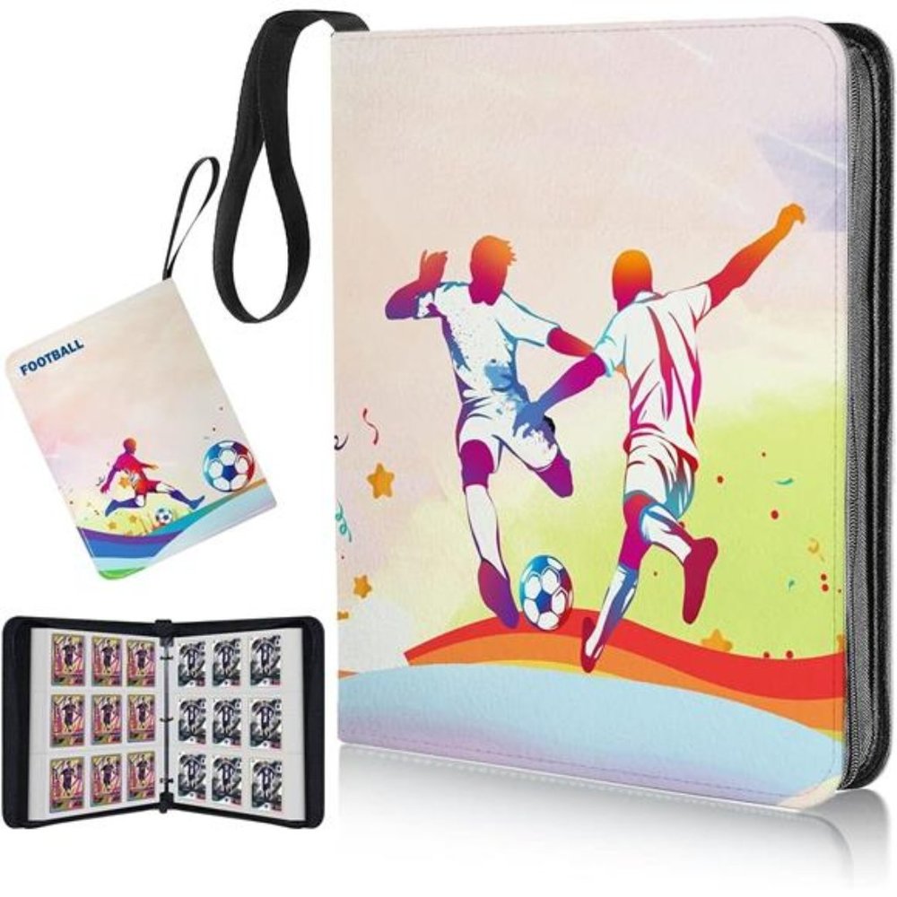 Soccer Card Binder 720-Pocket Trading Cards Collector Album Game Card Holder NEW